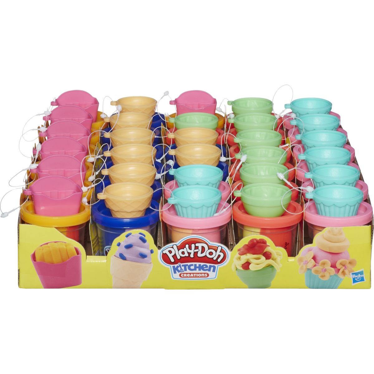 PlayDoh dvojbarevný kelímek zmrzlina Maxíkovy hračky