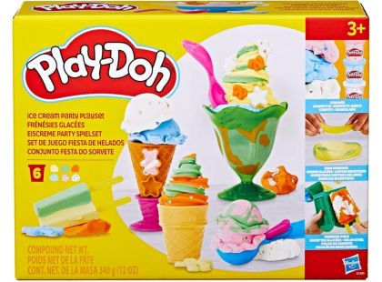 Hasbro Play-Doh Ledová zmrzlinová párty