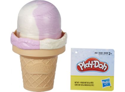 Play-Doh Modelína jako zmrzlina kornout fialovo-žlutý