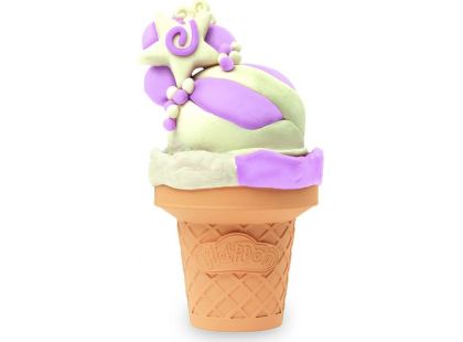 Play-Doh Modelína jako zmrzlina kornout fialovo-žlutý