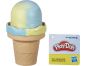Play-Doh Modelína jako zmrzlina kornout modro-žlutý 3