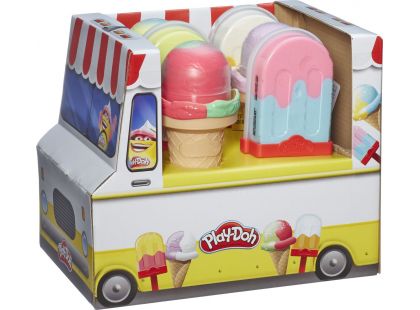 Play-Doh Modelína jako zmrzlina nanuk modro-růžový