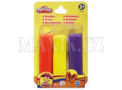Play-Doh Náhradní náplně 3 barvy - Červená, žlutá, fialová
