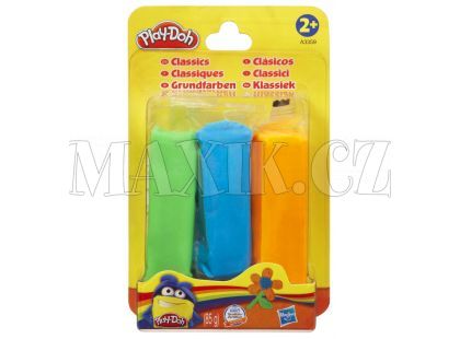 Play-Doh Náhradní náplně 3 barvy - Červená, žlutá, fialová