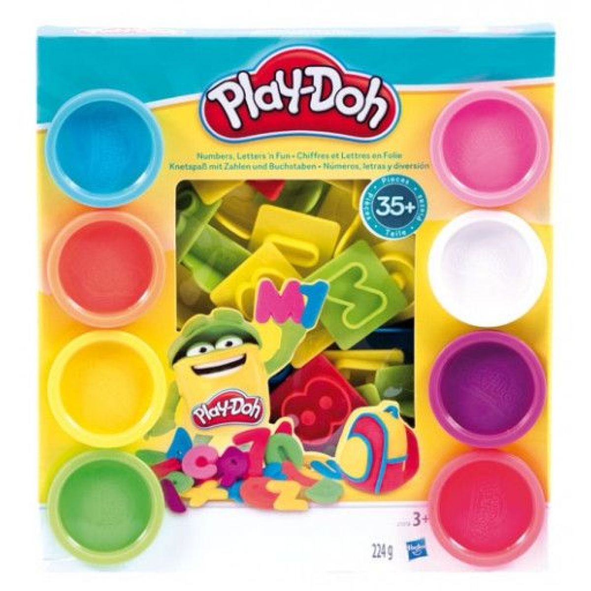 Play Doh Numbers Letters N Fun Max kovy Hra ky