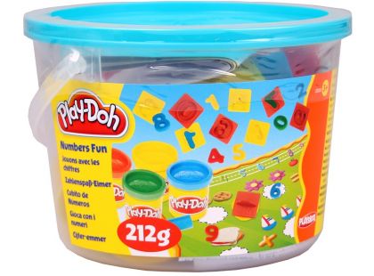 Play-Doh Praktický kyblík - Číslice 23326 Play-Doh Praktický kyblík - Číslice 23326