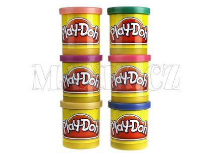 Play-Doh Sada 6 tub s třpytivou plastelínou Hasbro