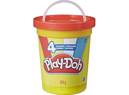 Play-Doh Super balení modelíny červený kyblík