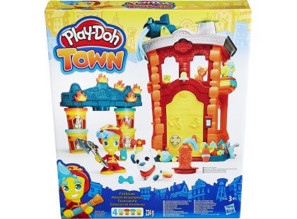 Play-Doh Town Požární stanice - Poškozený obal