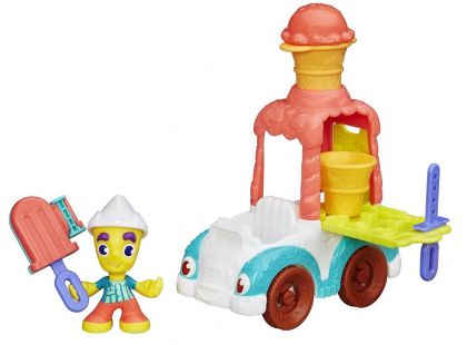 Play-Doh Town Zmrzlinářské auto