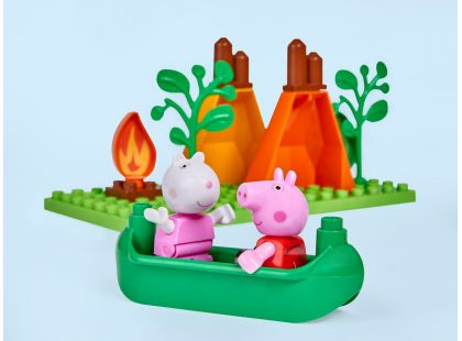 PlayBig BLOXX Peppa Pig Kempingová sada