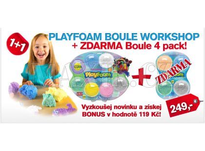 PlayFoam BOULE - Workshop set + Boule 4 pack ZDARMA