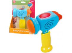 Playgo Veselé kladivo se zvuky červené