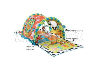 Playgro Hrací deka s tunelem