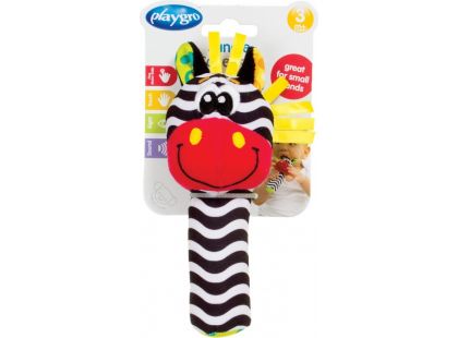 Playgro Pískátko Zebra