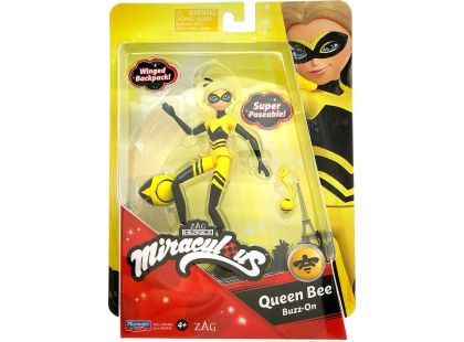 Playmates Miraculous Beruška a černý kocour, figurka Queene Bee Včelí královna - Poškozený obal