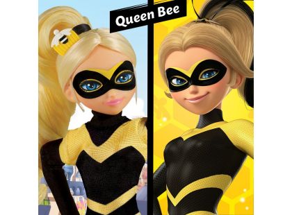 Playmates Miraculous Beruška a černý kocour, panenka Queene Bee Včelí královna