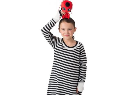 Playmates Miraculous Beruška a černý kocour pohádkové postavy plyš Tikki 16 cm