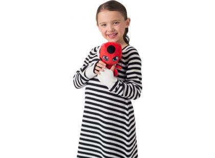 Playmates Miraculous Beruška a černý kocour pohádkové postavy plyš Tikki 16 cm