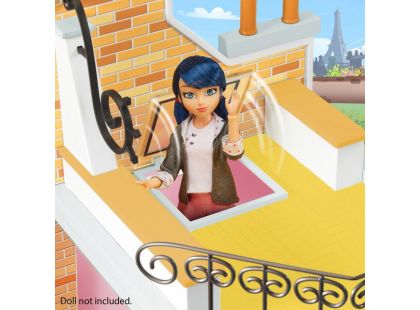 Playmates Miraculous Beruška a černý kocour Pokoj a balkon Marinette Hrací set - Poškozený obal