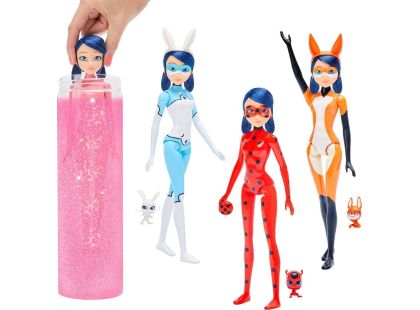 Playmates Miraculous: Beruška a černý kocour, tranformující se Marinette, Panenka