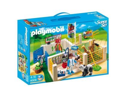 Playmobil 4009 Super Set Pečovatelská stanice v ZOO