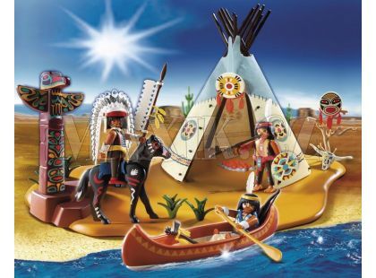 Playmobil 4012 SuperSet Indiánská vesnice