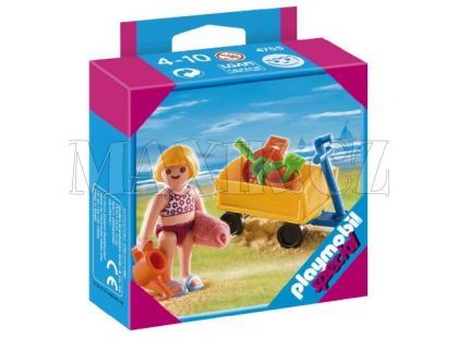 Playmobil 4755 Holčička s ručním vozíkem