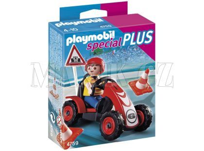 Playmobil 4759 Chlapec se závodní buginou