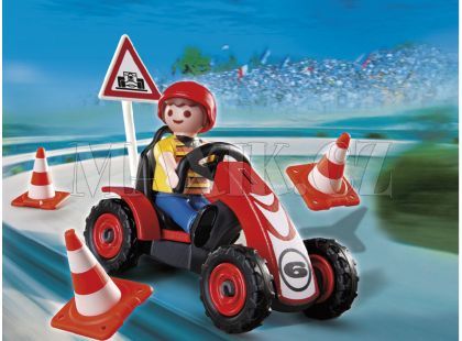 Playmobil 4759 Chlapec se závodní buginou