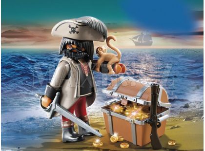 Playmobil 4767 Pirát s pokladem