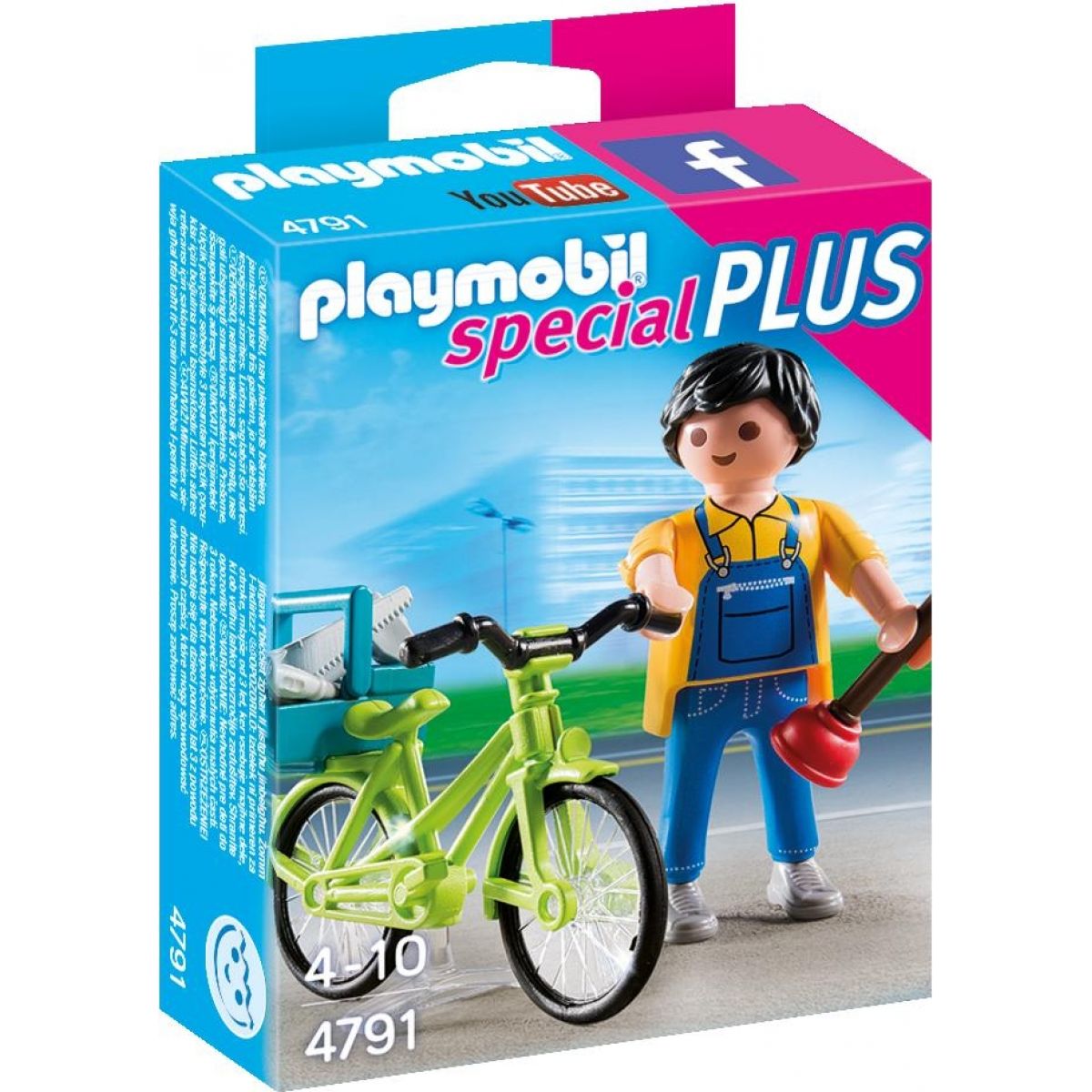 Playmobil 4791 Opravář s kolem