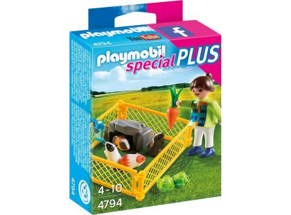 Playmobil 4794 Holčička s morčaty