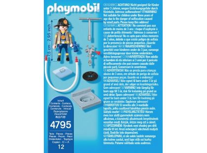 Playmobil 4795 Hasič s hydrantem