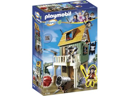 Playmobil 4796 Maskovaná pirátská pevnost s Ruby