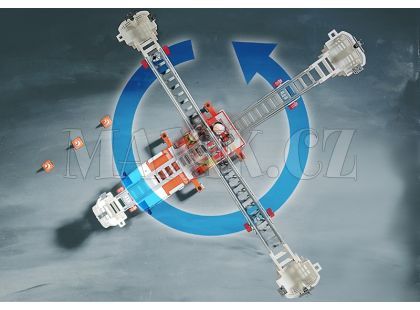 Playmobil 4820 Hasičské auto s výsuvným žebříkem