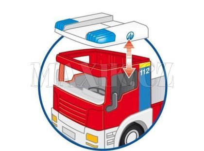 Playmobil 4820 Hasičské auto s výsuvným žebříkem