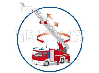 Playmobil 4820 Hasičské auto s výsuvným žebříkem