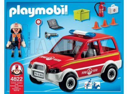 PLAYMOBIL 4822 Auto velitele zásahu