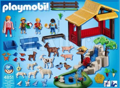 Playmobil 4851 Dětský koutek v ZOO