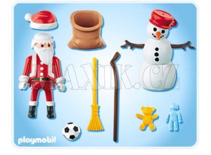 Playmobil 4890 Santa Claus a sněhulák