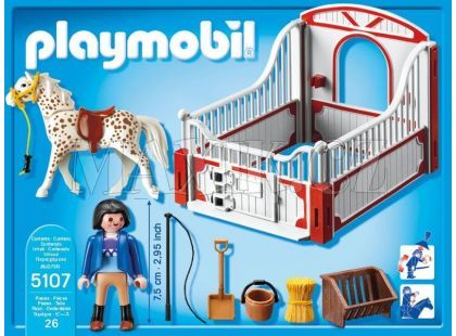 Playmobil 5107 Knabstrupský kůň