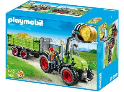 Playmobil 5121 Traktor s přívěsem - Poškozený obal