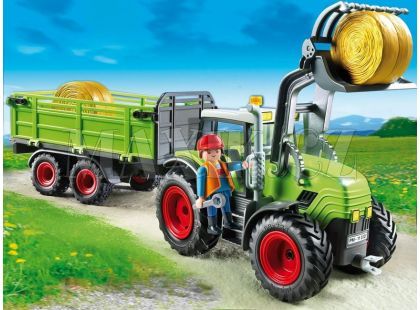Playmobil 5121 Traktor s přívěsem - Poškozený obal