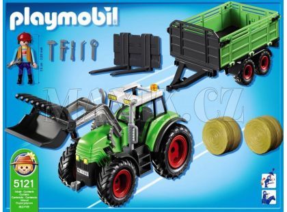 Playmobil 5121 Traktor s přívěsem - Poškozený obal