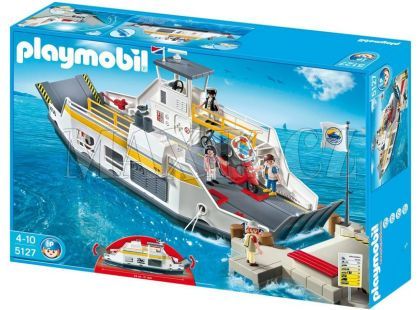 PLAYMOBIL 5127 Trajekt a přístavní molo