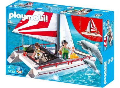 Playmobil 5130 Katamarán s delfíny