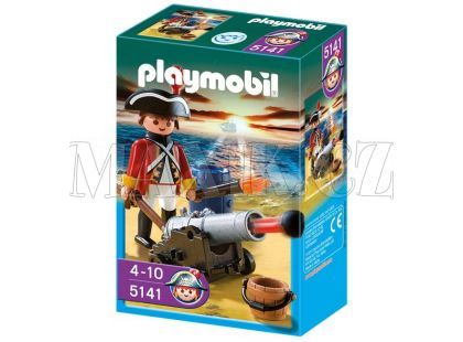 Playmobil 5141 Důstojník vojenské gardy s kanónem