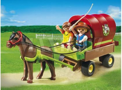 Playmobil 5228 Dětský povoz s poníkem