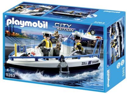 Playmobil 5263 Celní hlídka na lodi